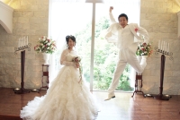 写真だけの結婚式写真