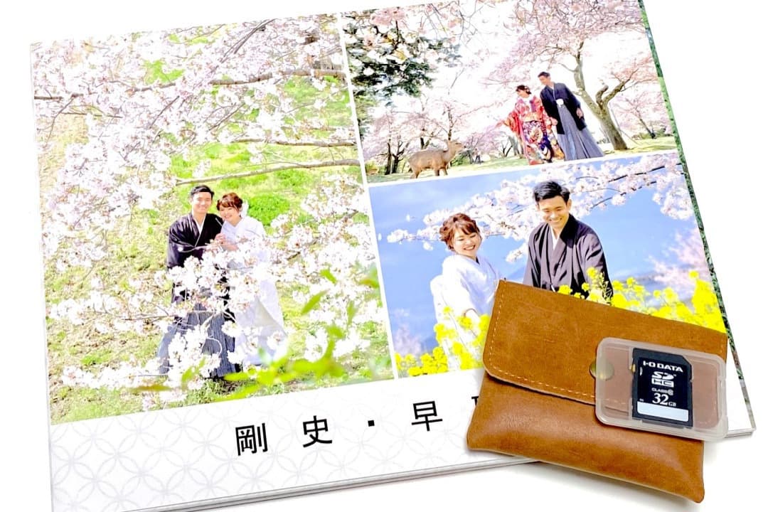 白無垢と色打掛のアルバム写真