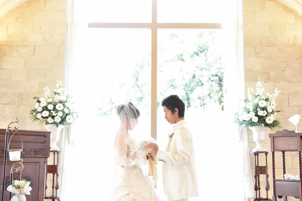 チャペルフォトウェディングの写真