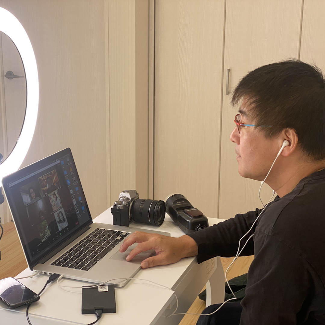 感染症対策の写真