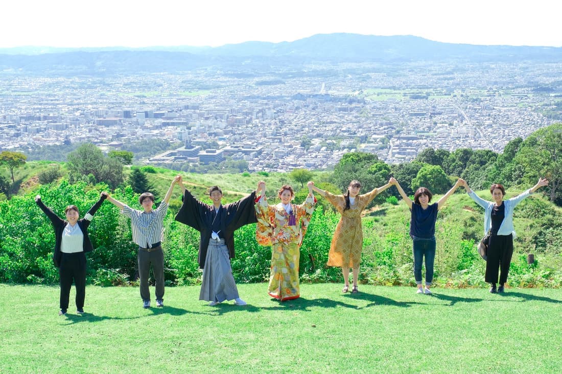 結婚式の記念写真