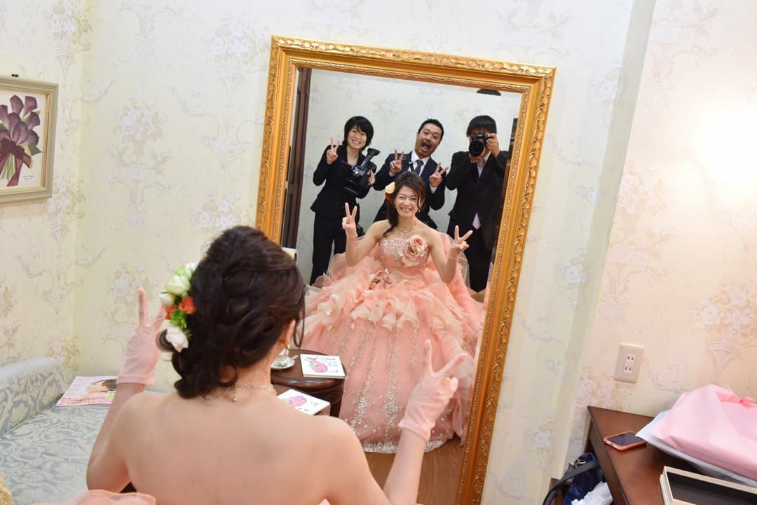 結婚式持ち込み外注カメラマンの写真