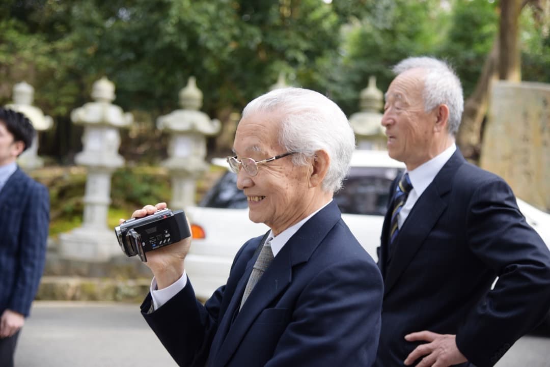 お宮参りの写真