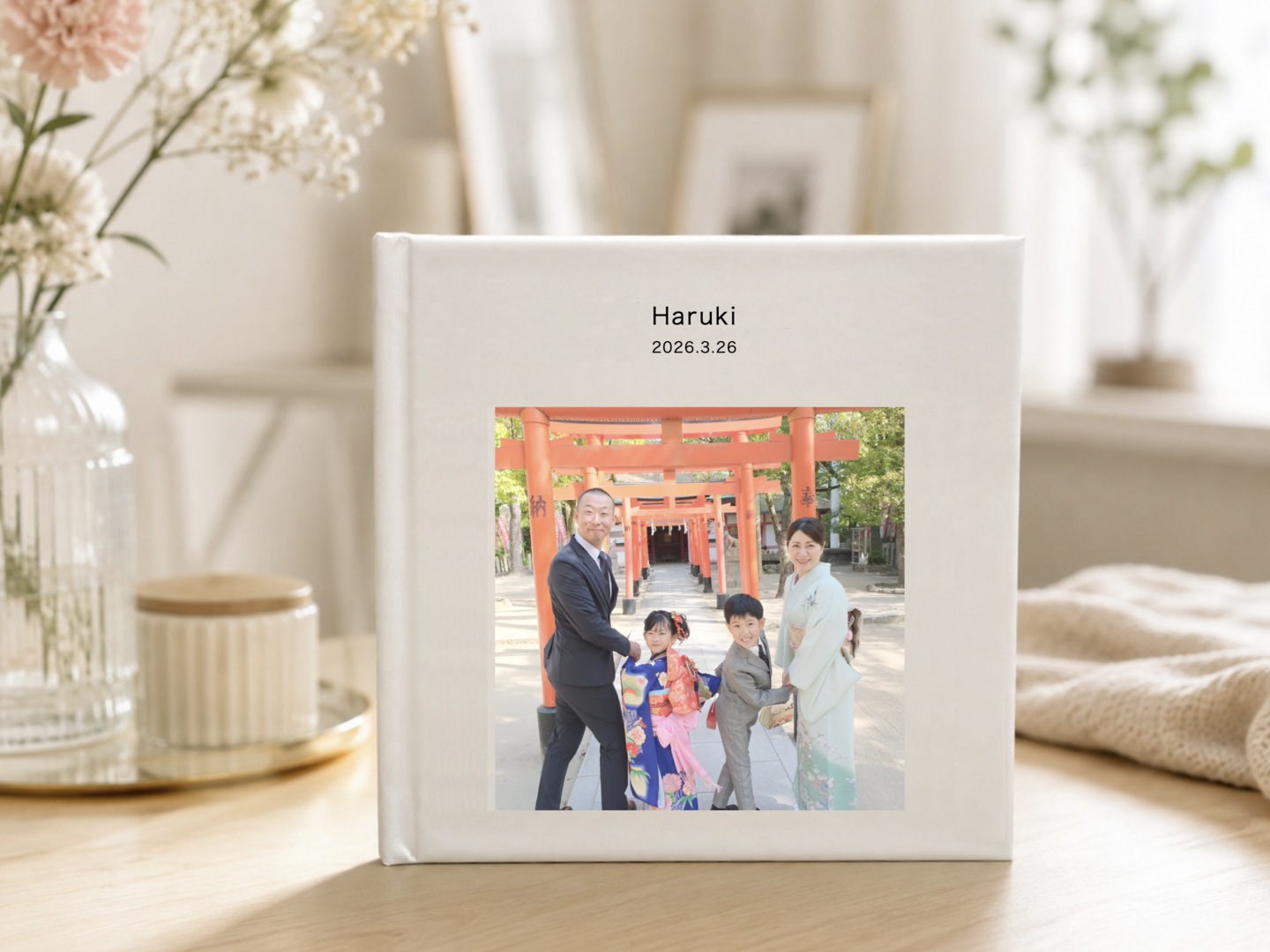 結婚式と七五三とお宮参りのフォトブック