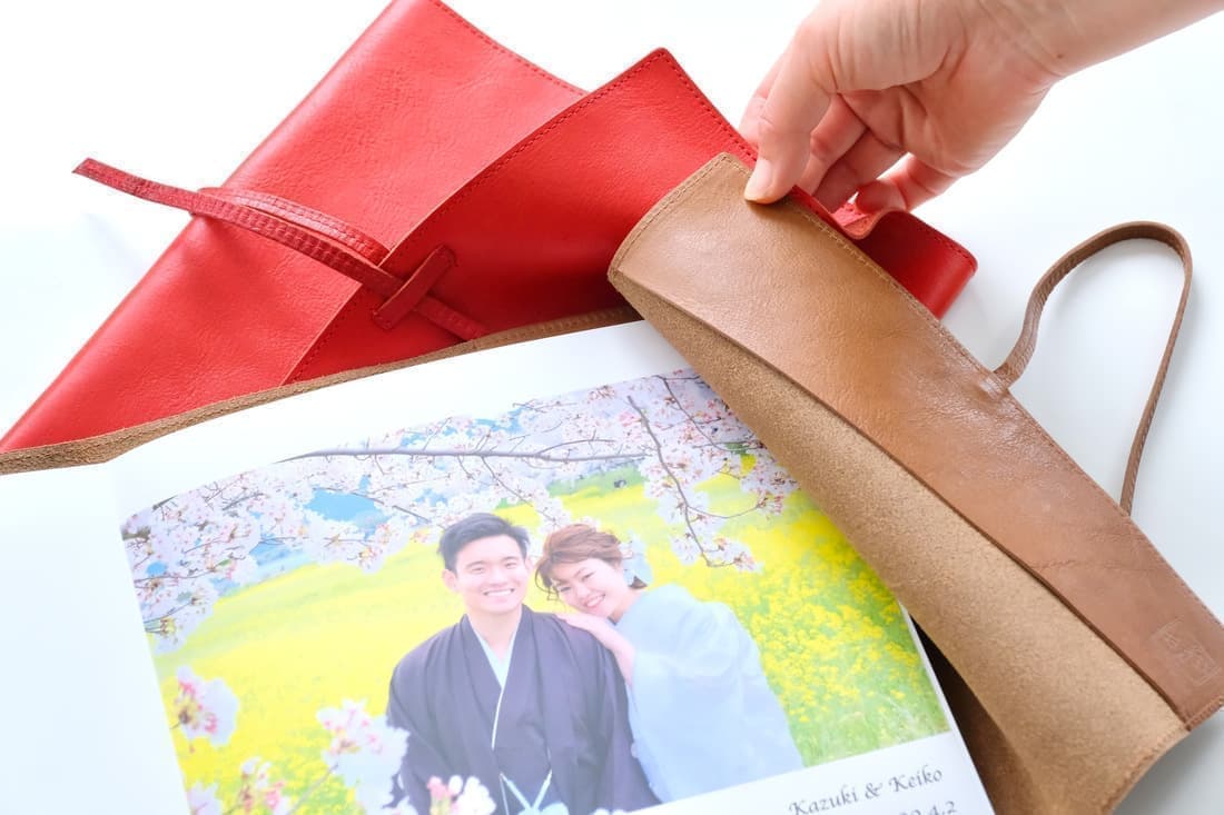 結婚式・フォトウエディング・前撮りの栃木レザーアルバム