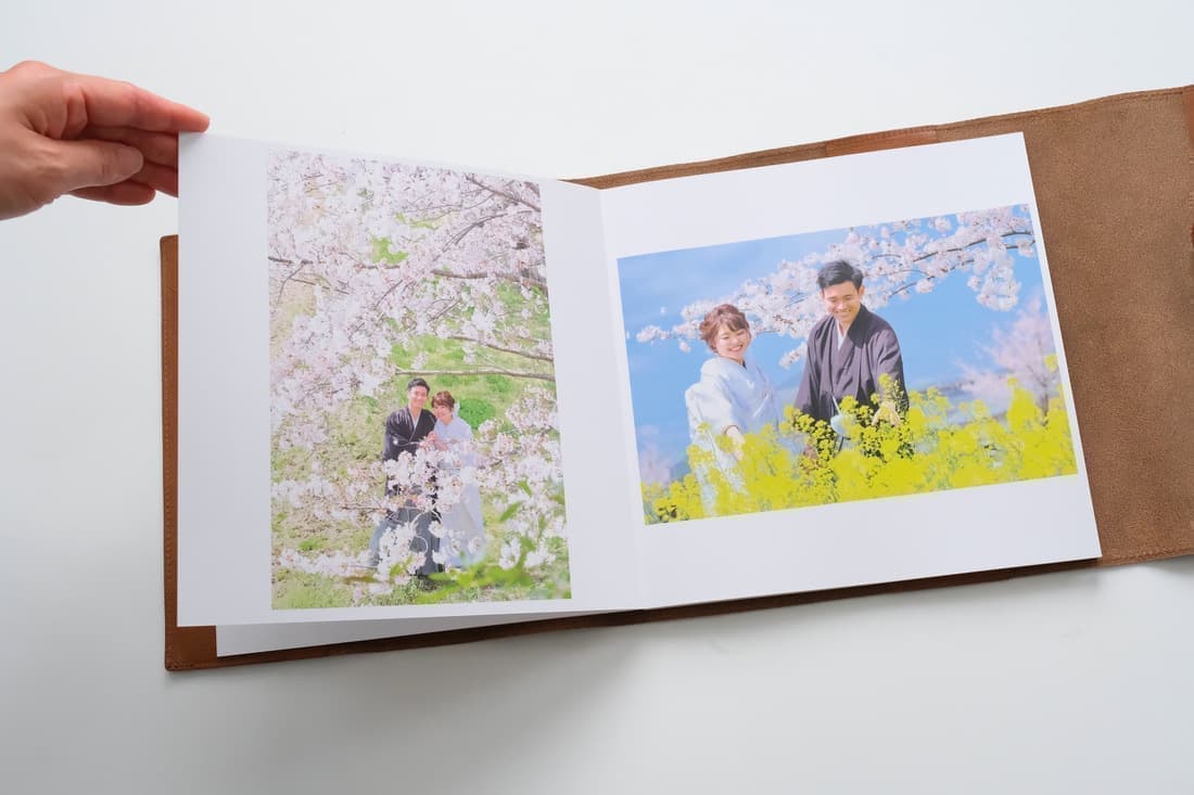 ウエディングや七五三、お宮参りの外注アルバム