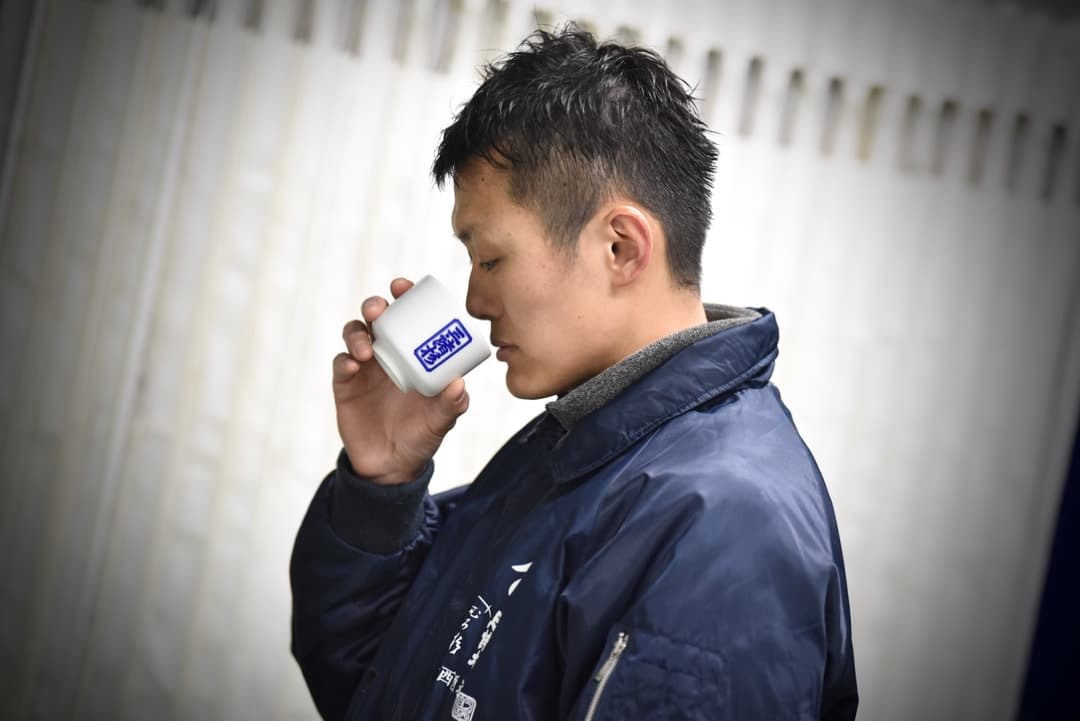 三諸杉、今西酒造のパンフレット、ホームページ用写真