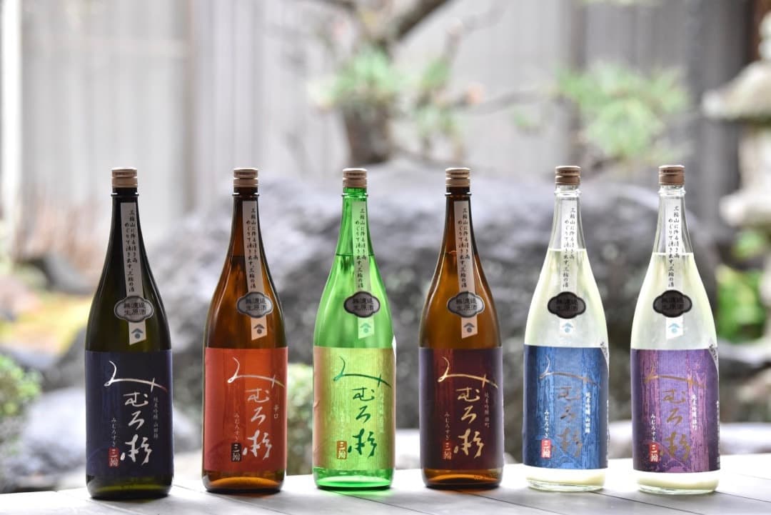 三諸杉、今西酒造のパンフレット、ホームページ用写真