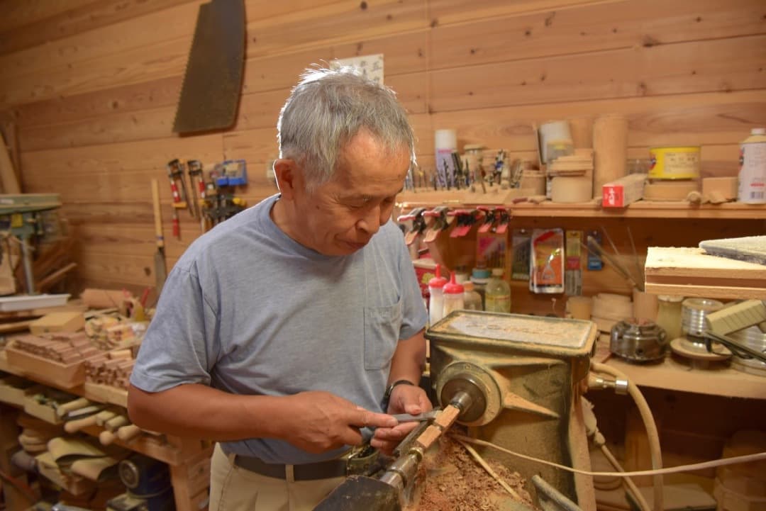 吉野杉ボールペン工房の夢咲花