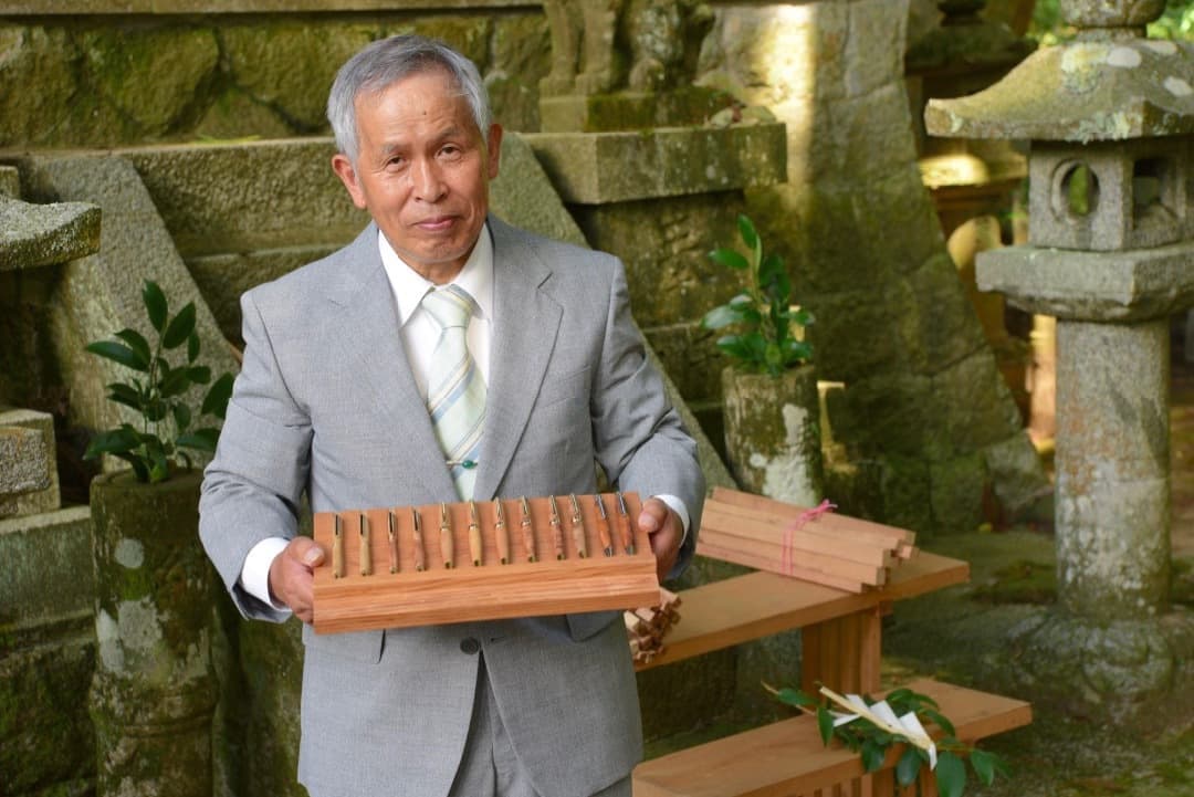 吉野杉ボールペン工房の夢咲花