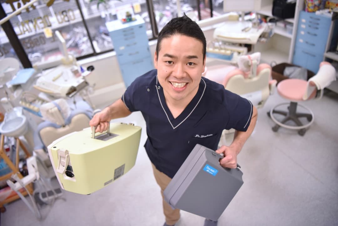 歯医者さんの広告用、パンフレットやホームページ用の写真