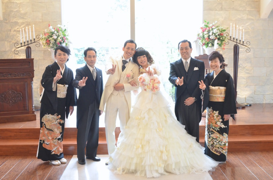 結婚の写真