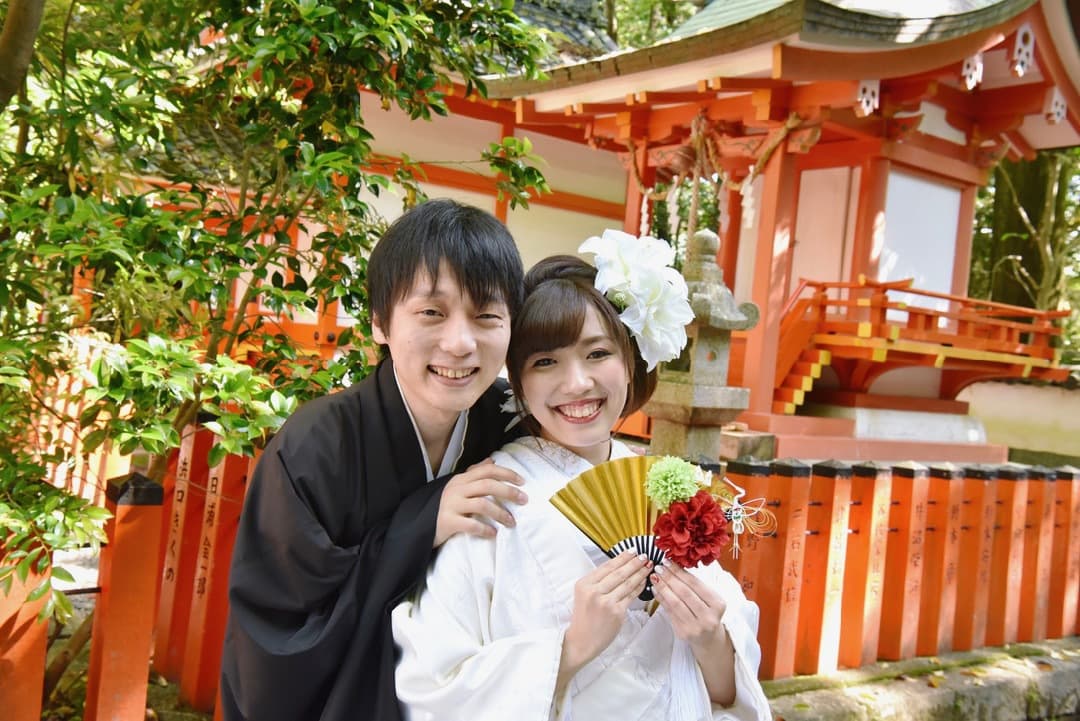 結婚式前撮り和装アイテム扇子