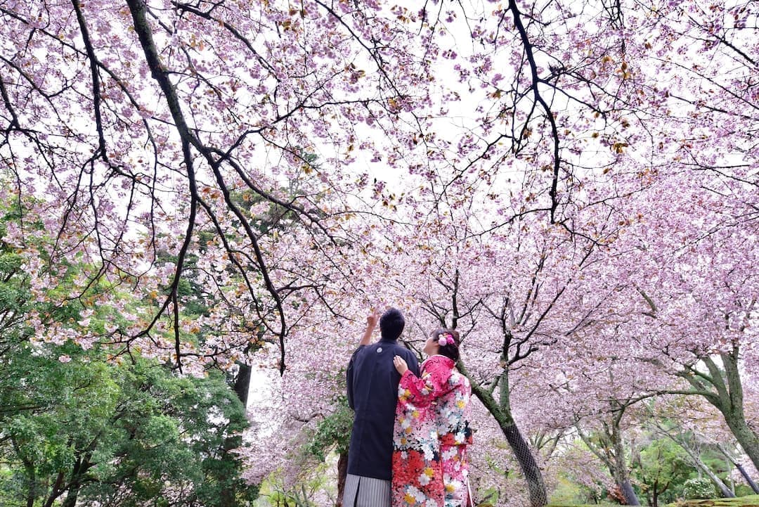 雨の日の前撮り撮影