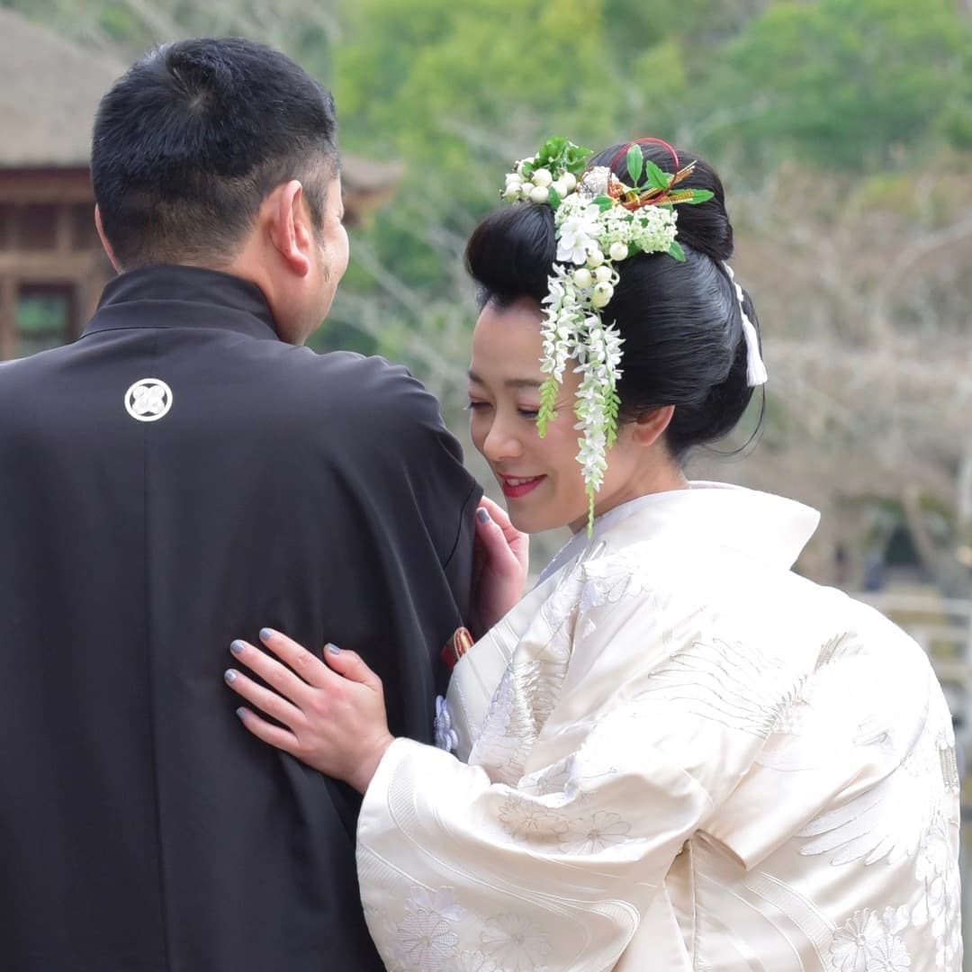 京都で結婚式前撮りの写真
