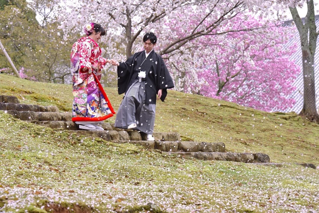 京都以外で人気の前撮り写真