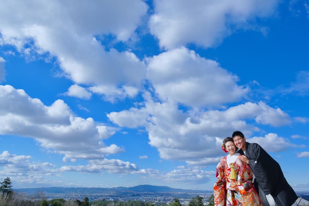 京都以外で人気の前撮り写真