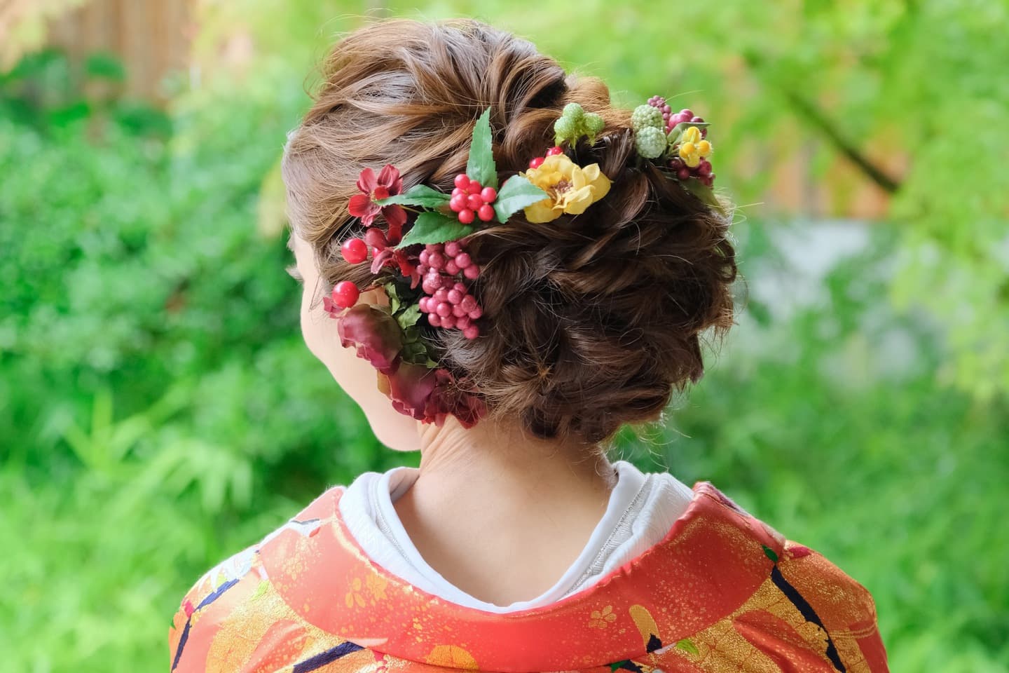 色打掛の髪型｜結婚式・前撮り・和装フォトウェディングならキキ