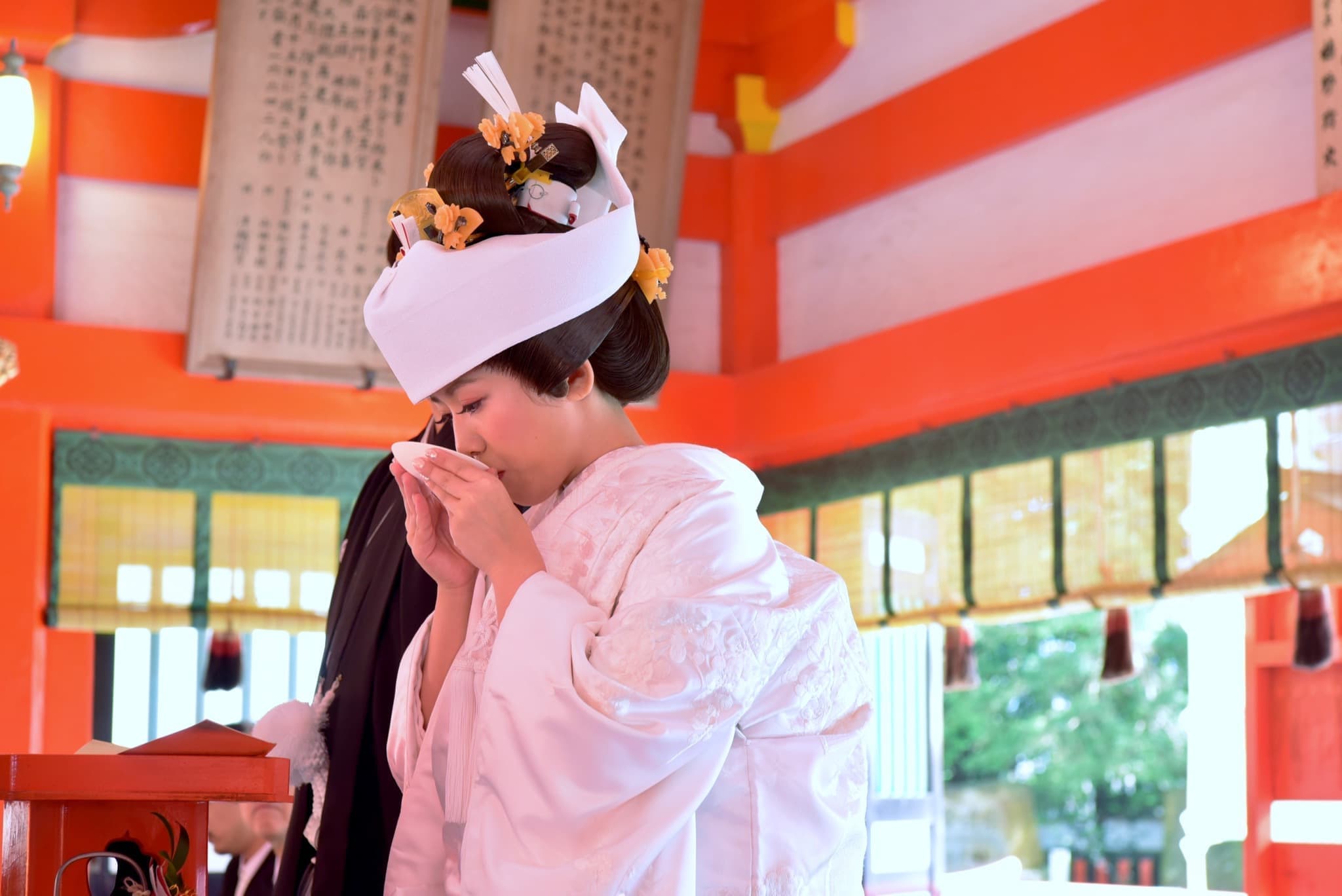 熊野速玉大社で神前結婚式の写真