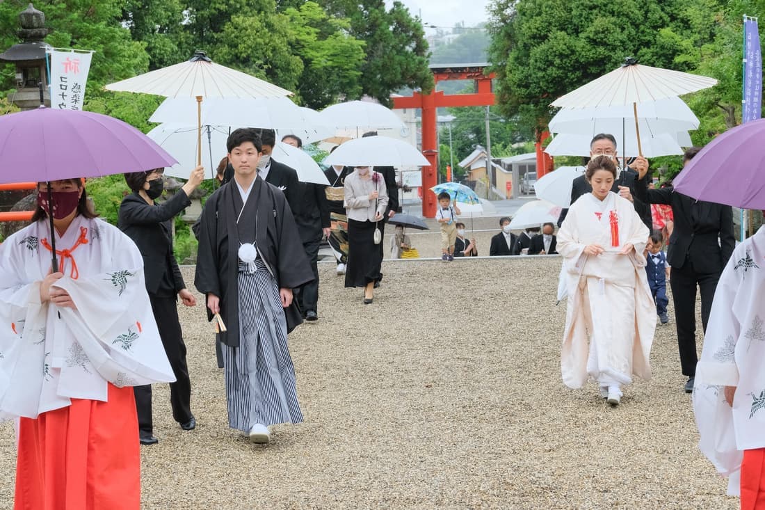 龍田大社の結婚式の写真