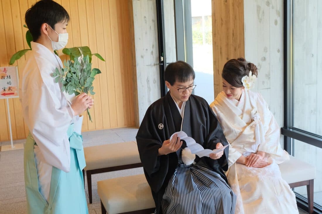 大神神社の結婚式の写真