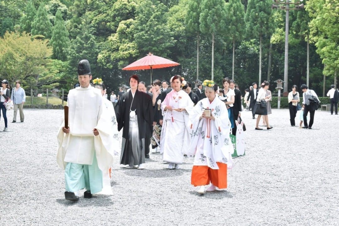 大神神社の結婚式の写真