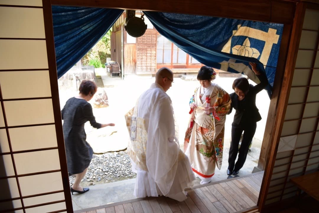 仏前結婚式の写真