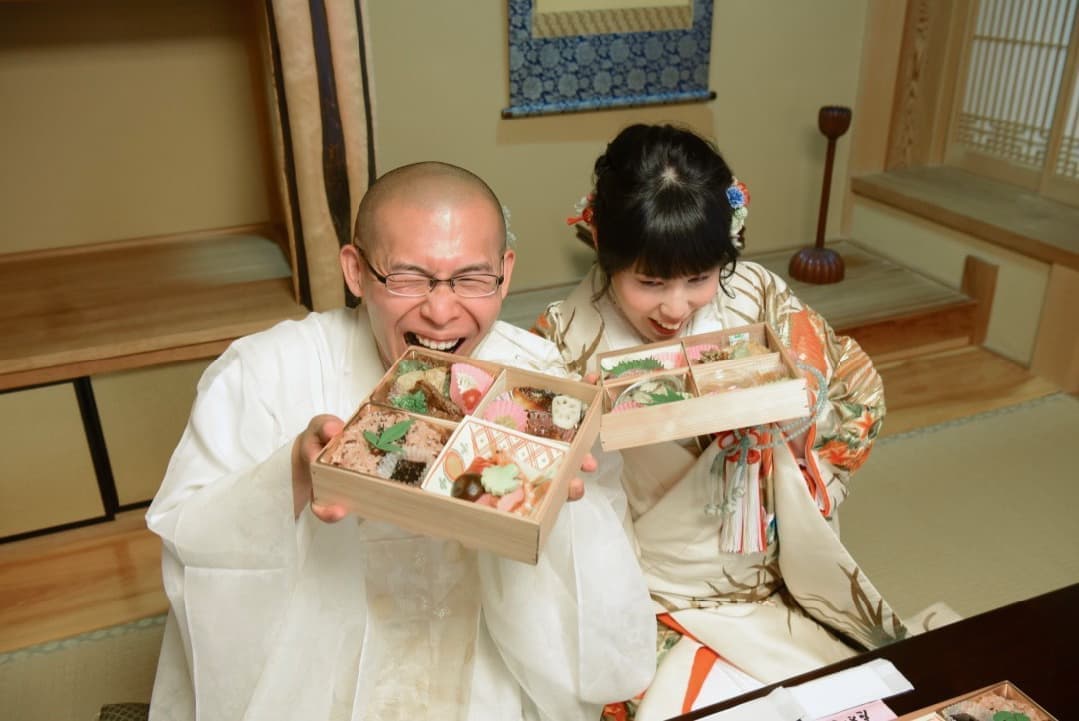 仏前結婚式の写真