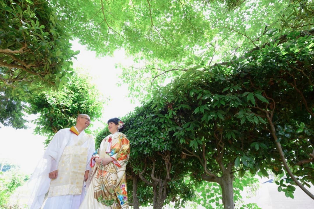 仏前結婚式の写真