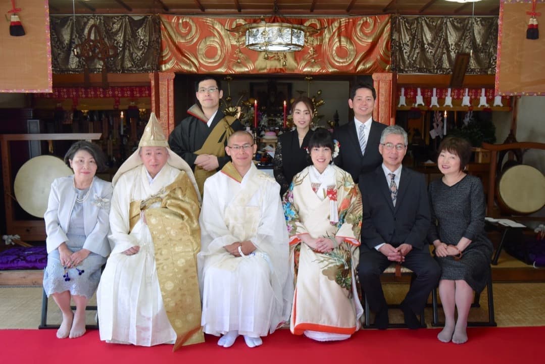 仏前結婚式の写真