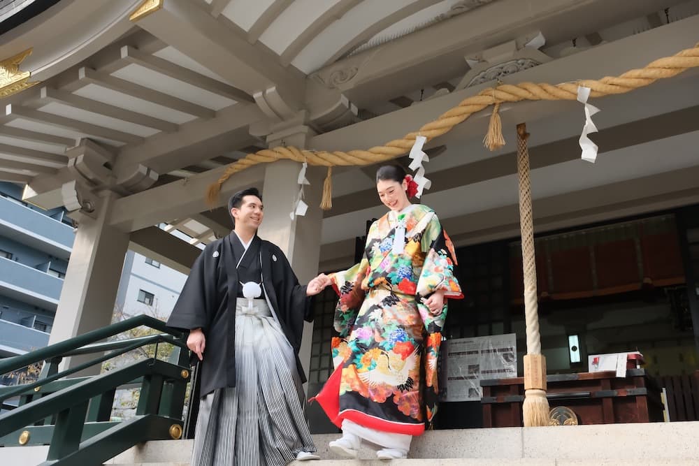 大阪・難波神社での結婚式