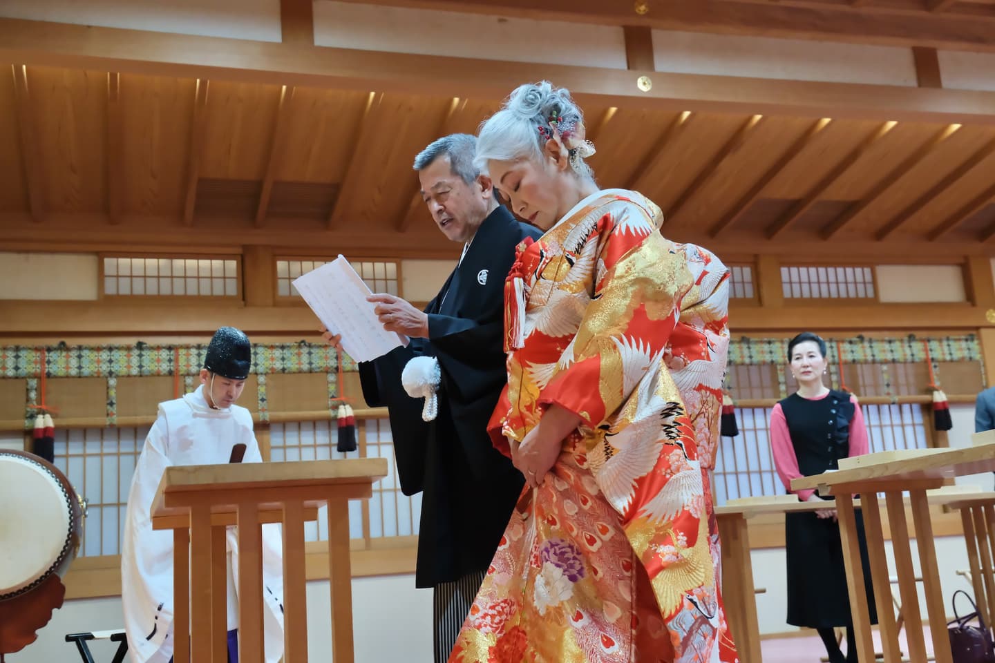 シニア世代の再婚の結婚式