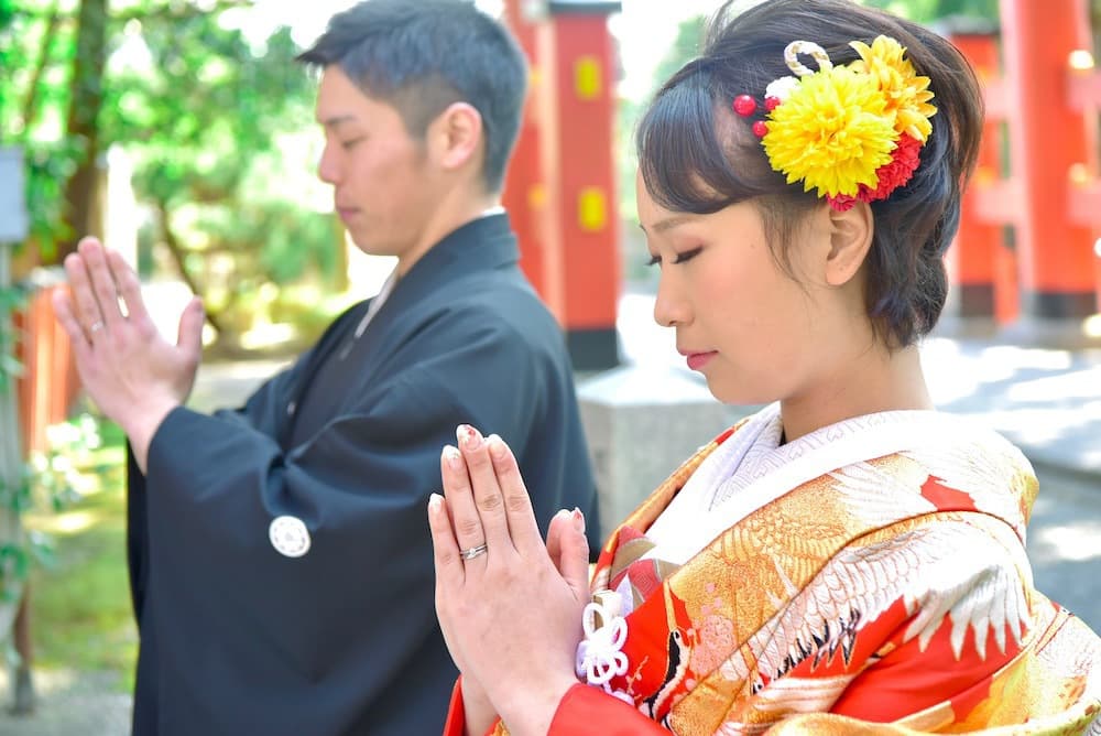 熊野速玉大社で結婚式の写真