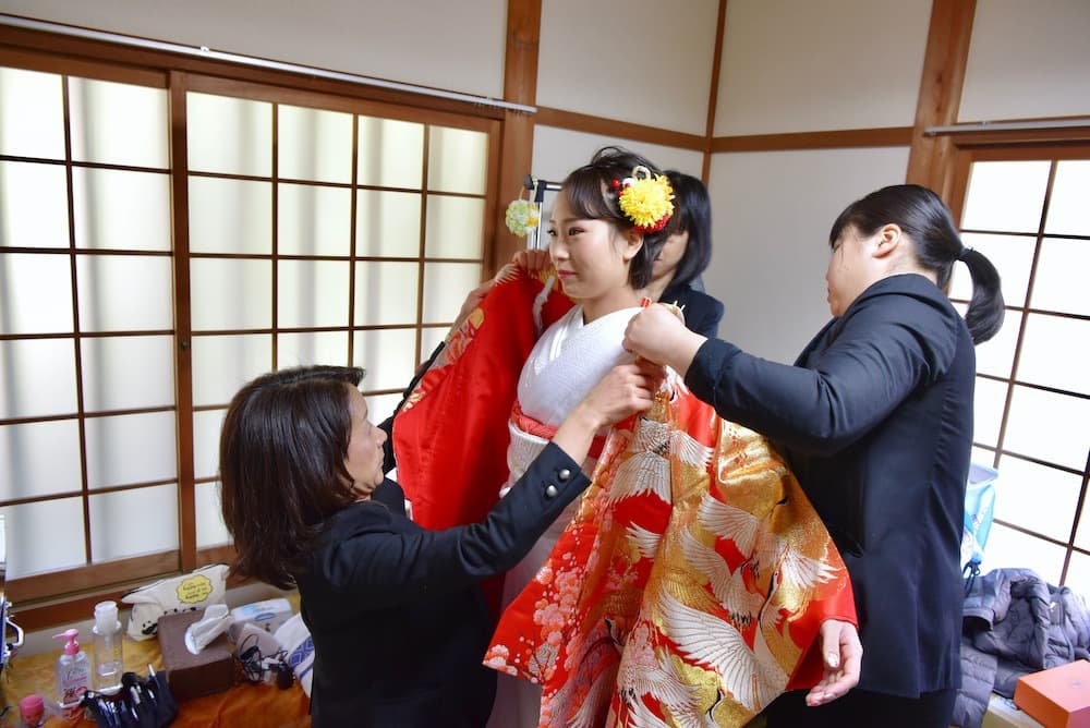 熊野速玉大社で結婚式の写真