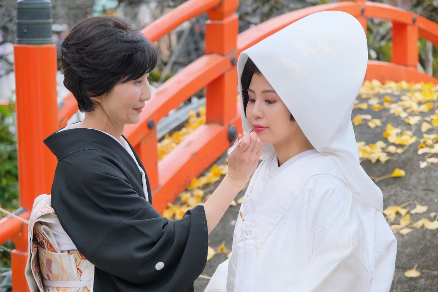 下鴨神社での結婚式写真