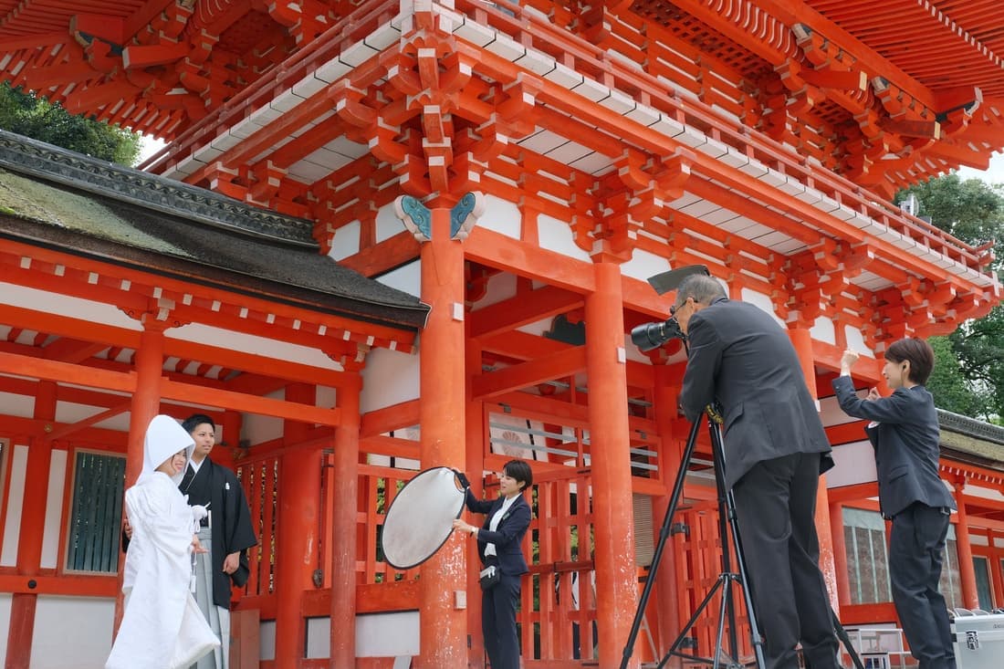 下鴨神社での結婚式