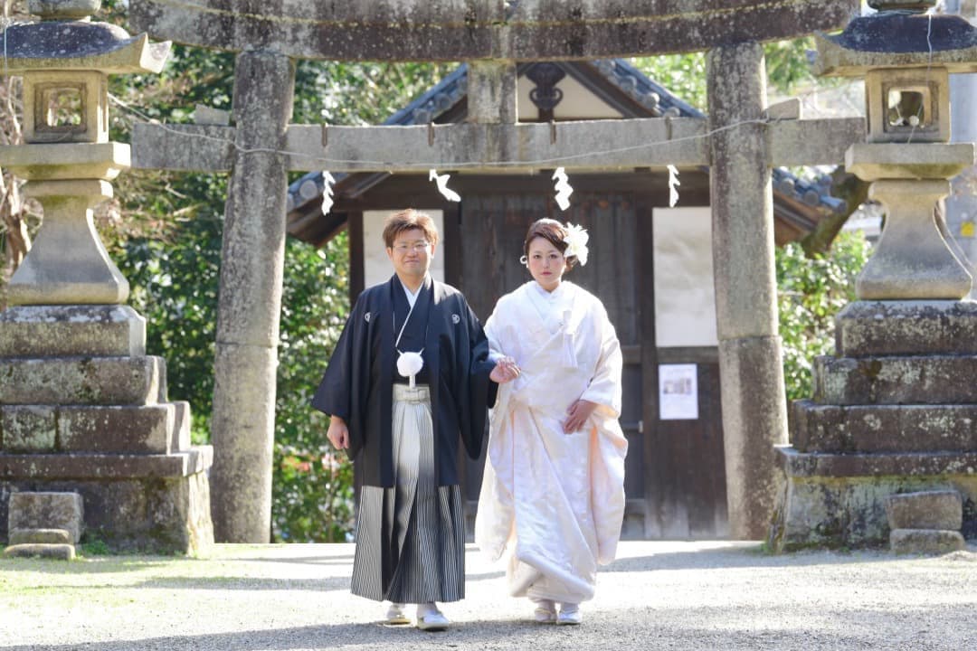 神社での結婚式