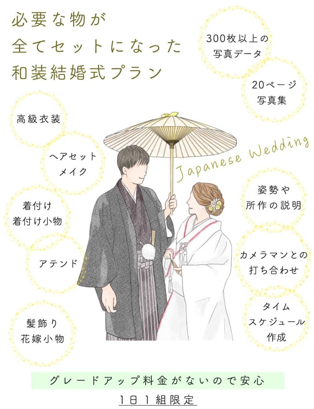 和装着物での結婚式