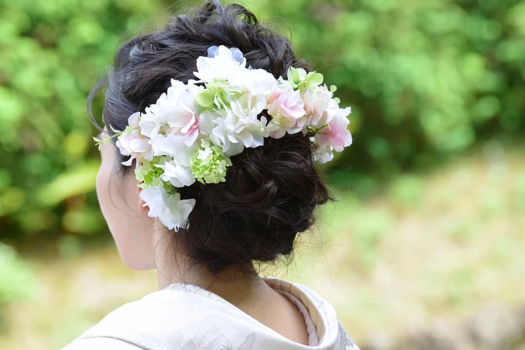 大神神社で白無垢の結婚式写真