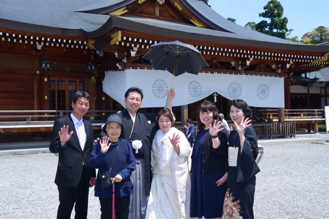 大神神社の結婚式の写真