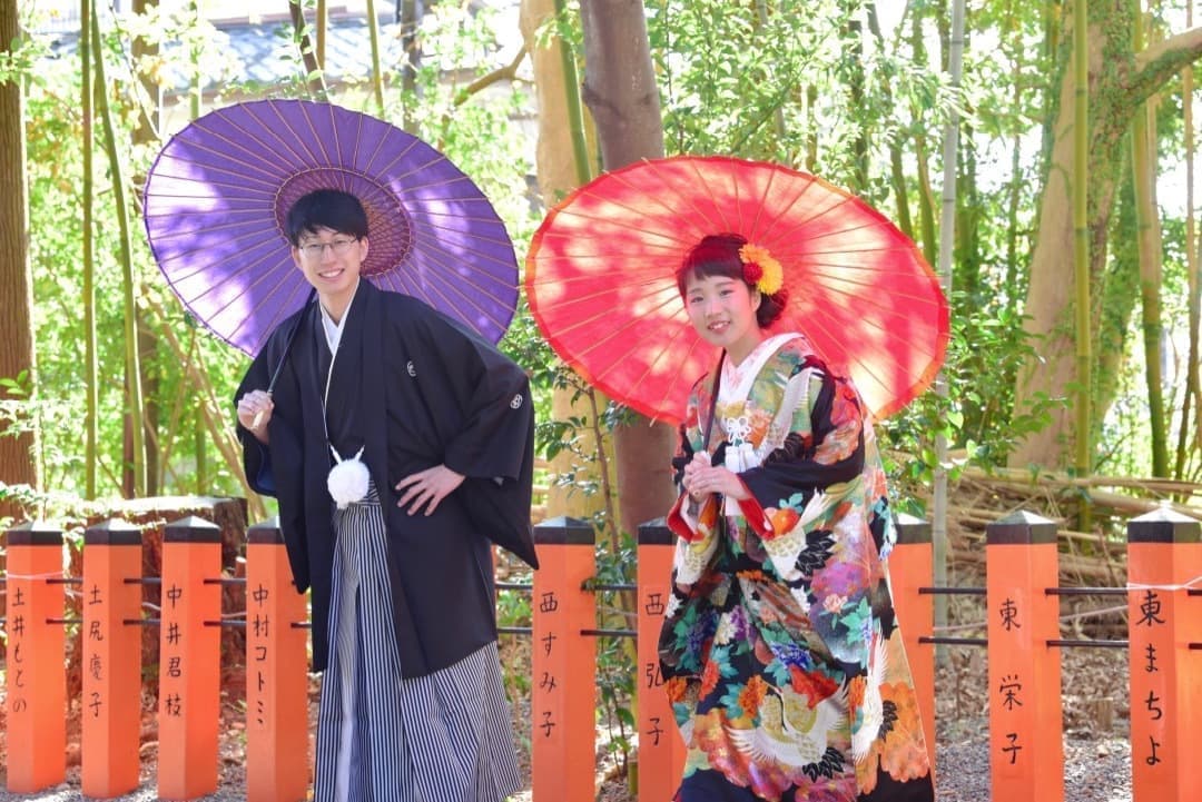 熊野速玉大社の神前結婚式の写真