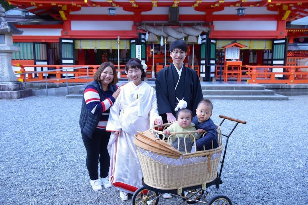 熊野速玉大社の神前結婚式の写真