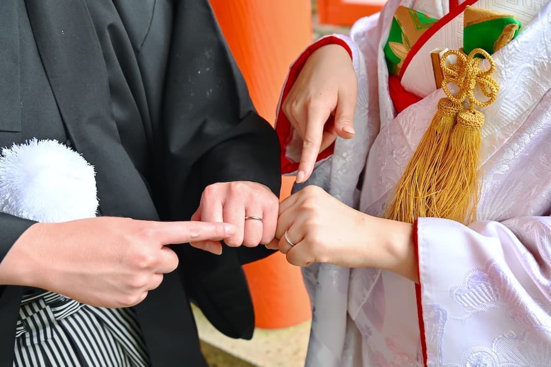 熊野速玉大社の神前結婚式の写真