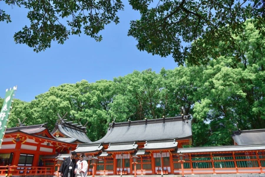 熊野速玉大社の結婚式の写真