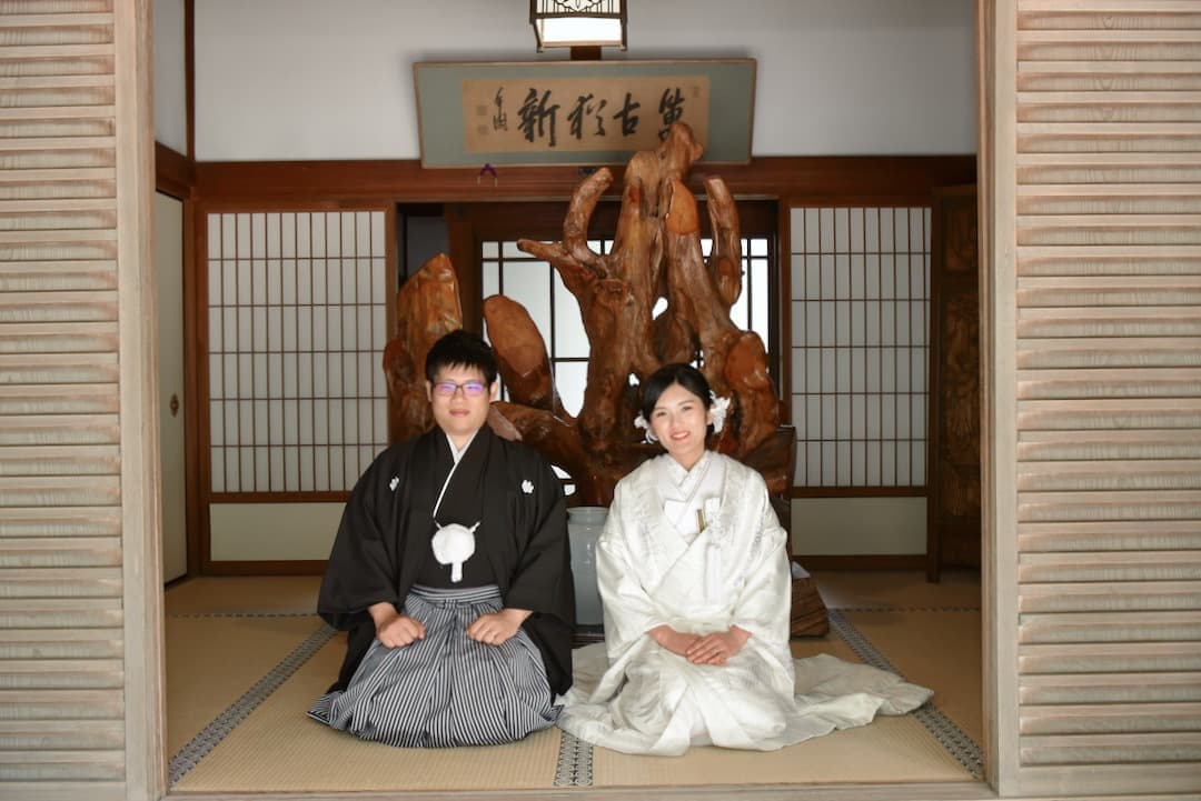 石上神宮の結婚式の写真