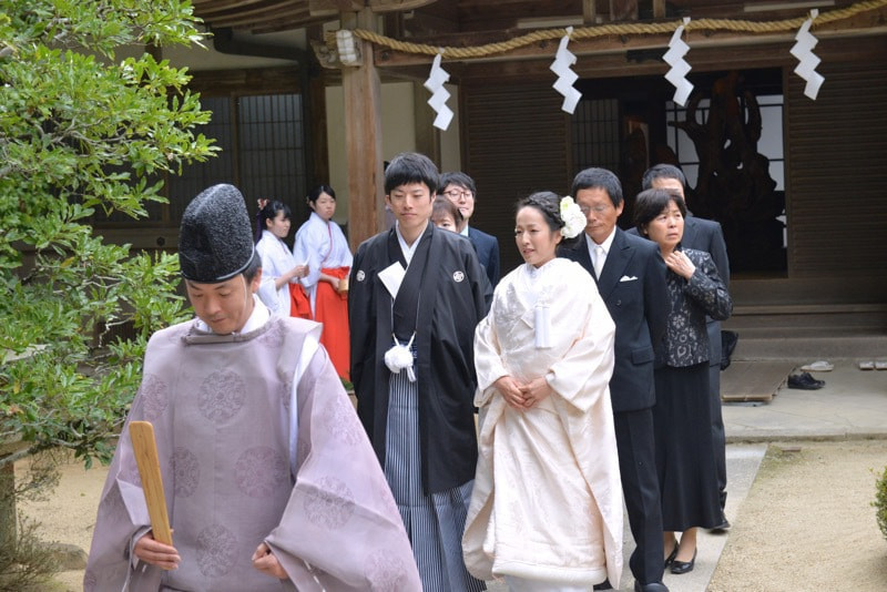 石上神宮の結婚式写真
