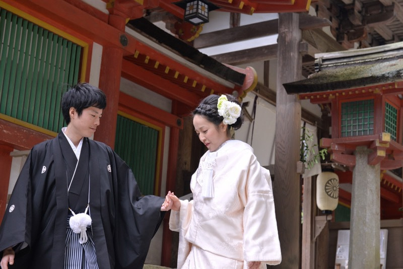 石上神宮の結婚式写真