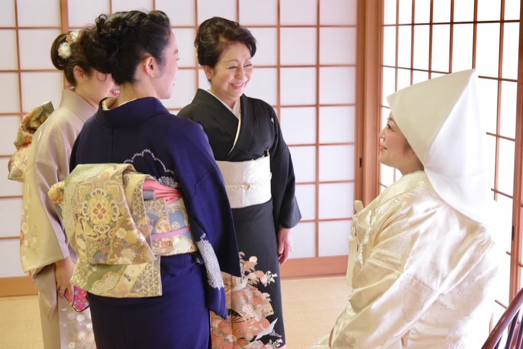 奈良の往馬大社での結婚式写真