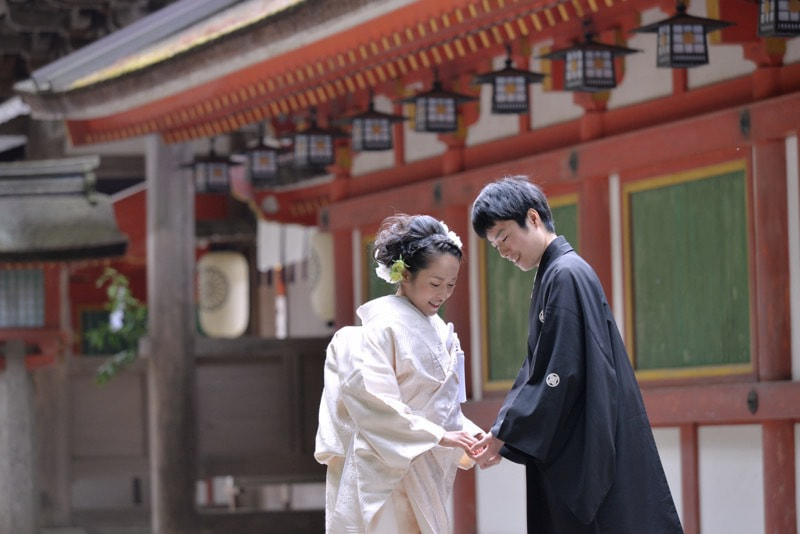 石上神宮の結婚式写真