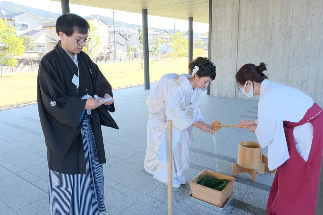 大神神社の結婚式の写真